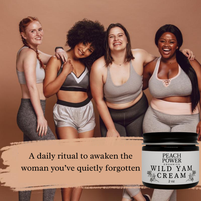 Peach Power™ Organic Wild Yam Cream